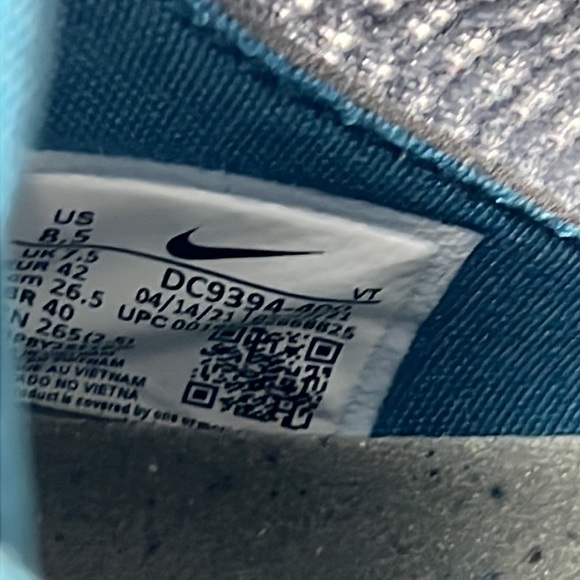 Nike Air Vapormax 2021 Flyknit ‘Rift Blue ‘ DC9394-400. Men’s.